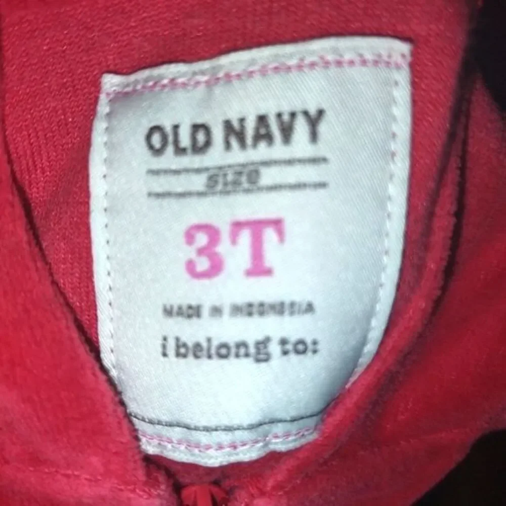 The Children's Place Hoodie & Old Navy Khakis Toddler Girl's Outfit Size 3T‎